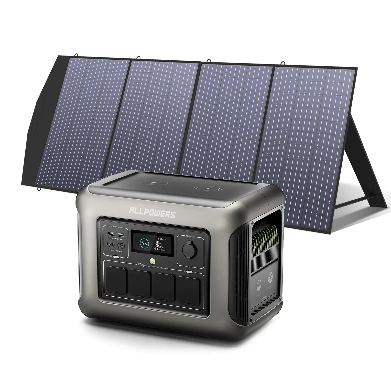ALLPOWERS R1500 Portable Power Station 1800W 1152Wh LiFeP04 Battery